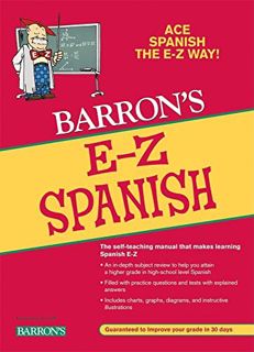 VIEW [EPUB KINDLE PDF EBOOK] E-Z Spanish (Barron's E-Z Series) by  Ruth J. Silverstein,Allen Pomeran