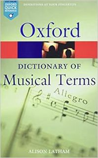 GET [KINDLE PDF EBOOK EPUB] The Oxford Dictionary of Musical Terms (Oxford Quick Reference) by Aliso