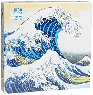 VIEW EPUB KINDLE PDF EBOOK Adult Jigsaw Puzzle Hokusai: The Great Wave: 1000-Piece Jigsaw Puzzles by