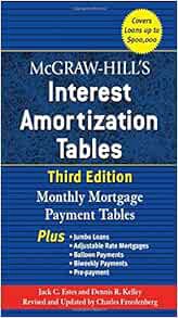 [Read] [KINDLE PDF EBOOK EPUB] McGraw-Hill's Interest Amortization Tables, Third Edition by Jack C.