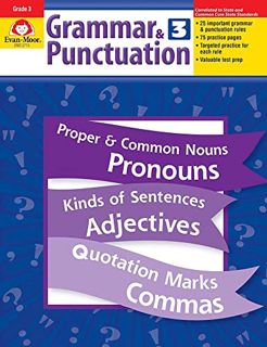View PDF EBOOK EPUB KINDLE Grammar and Punctuation, Grade 3 by  Evan Moor &  Evan-Moor 📘