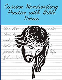 READ [EBOOK EPUB KINDLE PDF] Cursive Handwriting Practice with Bible Verses: Cursive Handwriting Wor