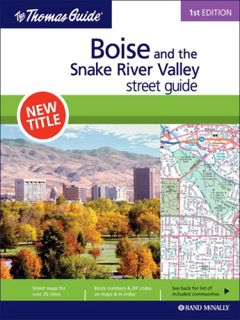GET EPUB KINDLE PDF EBOOK Boise and the Snake River Valley, Idaho (Rand McNally Thomas Guide) by  Ra