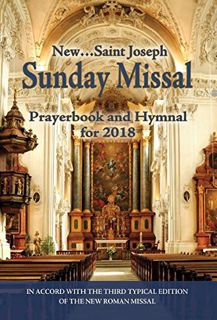 READ [PDF EBOOK EPUB KINDLE] St. Joseph Sunday Missal and Hymnal for 2018 by  International Commissi