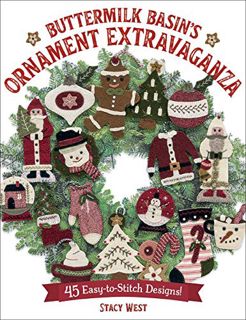 View [KINDLE PDF EBOOK EPUB] Buttermilk Basin's Ornament Extravaganza: 45 Easy-to-Stitch Designs! by