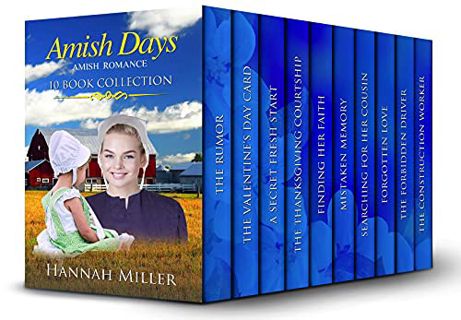 Get [EBOOK EPUB KINDLE PDF] Amish Days: 10 Book Collection by  Hannah Miller 💏