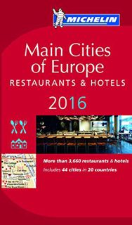READ [PDF EBOOK EPUB KINDLE] MICHELIN Guide Main Cities of Europe 2016: Restaurants & Hotels (Michel