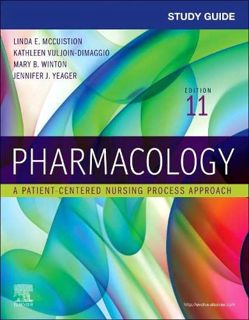 [GET] [PDF EBOOK EPUB KINDLE] Study Guide for Pharmacology: A Patient-Centered Nursing Process Appro