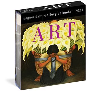 Access EPUB KINDLE PDF EBOOK Art Page-A-Day Gallery Calendar 2023: The Next Best Thing to Exploring