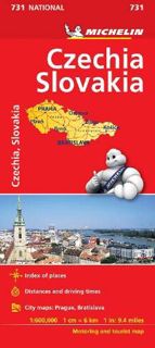 ACCESS EBOOK EPUB KINDLE PDF Czech Republic/Slovak Republic - Michelin National Map 731 (Michelin Na