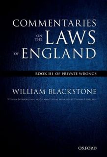 Read PDF EBOOK EPUB KINDLE The Oxford Edition of Blackstone's: Commentaries on the Laws of England: