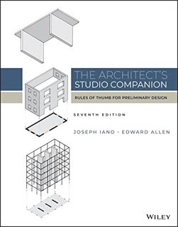 READ [EPUB KINDLE PDF EBOOK] The Architect's Studio Companion: Rules of Thumb for Preliminary Design