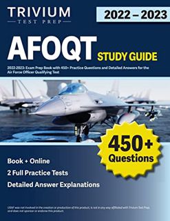 View PDF EBOOK EPUB KINDLE AFOQT Study Guide 2022-2023: Exam Prep Book with 450+ Practice Questions