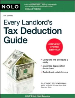 [Get] [KINDLE PDF EBOOK EPUB] Every Landlord's Tax Deduction Guide by unknown 💗