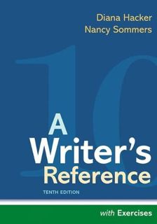 [View] KINDLE PDF EBOOK EPUB A Writer's Reference with Exercises by  Diana Hacker &  Nancy Sommers �