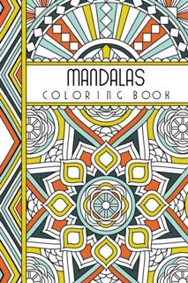 [GET] [PDF EBOOK EPUB KINDLE] Mandalas: 4" x 6" Pocket Coloring Book Featuring 75 Mandalas for Color