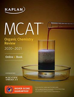 [Read] [KINDLE PDF EBOOK EPUB] MCAT Organic Chemistry Review 2020-2021: Online + Book (Kaplan Test P