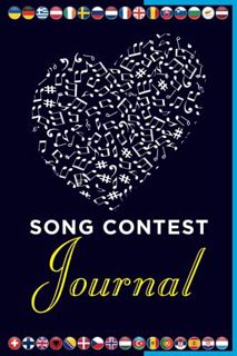Get PDF EBOOK EPUB KINDLE Eurovision Song Contest Show Souvenir Journal Notebook: Eurovision Festiva