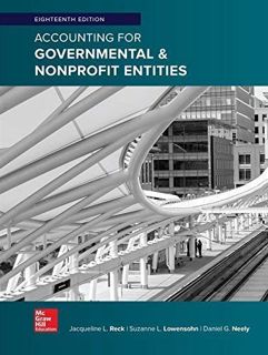 [ACCESS] KINDLE PDF EBOOK EPUB Accounting for Governmental & Nonprofit Entities by  Jacqueline Reck,