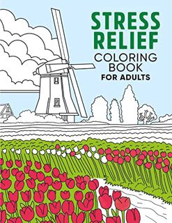[GET] [PDF EBOOK EPUB KINDLE] Stress Relief Coloring Book for Adults by  Jenny Palmer 🎯
