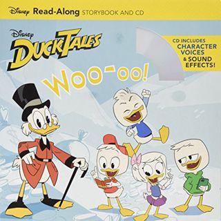 Get KINDLE PDF EBOOK EPUB DuckTales: Woo-oo! Read-Along Storybook and CD by  Disney Books &  Disney