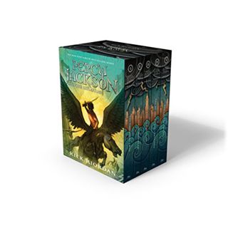 VIEW [PDF EBOOK EPUB KINDLE] Percy Jackson and the Olympians Hardcover Boxed Set (Percy Jackson and