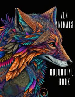 [VIEW] [EBOOK EPUB KINDLE PDF] Colouring Book for Adults, Zen Colouring Book for Adults, Animals Man
