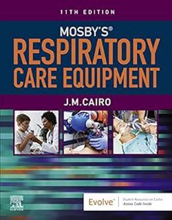 Read PDF EBOOK EPUB KINDLE Mosby's Respiratory Care Equipment - E-Book by James M. Cairo 💖