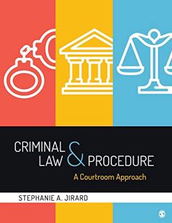 Access KINDLE PDF EBOOK EPUB Criminal Law and Procedure: A Courtroom Approach by  Stephanie A. Jirar