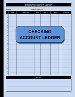 [VIEW] [EPUB KINDLE PDF EBOOK] Checking Account Ledger: Check and Debit Card Register 100 Pages 2,40