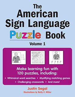 Read [KINDLE PDF EBOOK EPUB] The American Sign Language Puzzle Book by  Justin Segal 📋