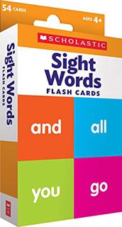[View] EPUB KINDLE PDF EBOOK Flash Cards: Sight Words by  Scholastic Teacher Resources &  Scholastic