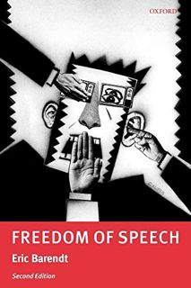 [ACCESS] KINDLE PDF EBOOK EPUB Freedom of Speech by  Eric Barendt 💚