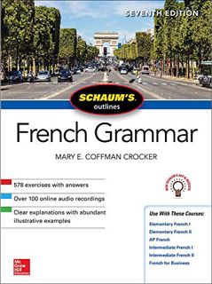 [Read] [KINDLE PDF EBOOK EPUB] Schaum's Outline of French Grammar, Seventh Edition (Schaum's Outline