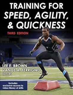 [READ] [PDF EBOOK EPUB KINDLE] Training for Speed, Agility, and Quickness by Lee E. Brown,Vance A. F