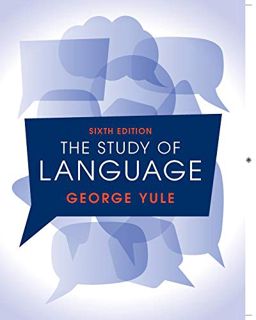 [Read] EBOOK EPUB KINDLE PDF The Study of Language by  George Yule 🧡