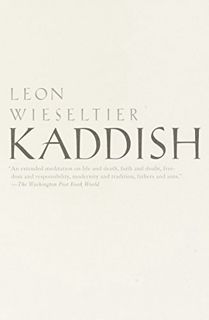 Get PDF EBOOK EPUB KINDLE Kaddish by  Leon Wieseltier 💑