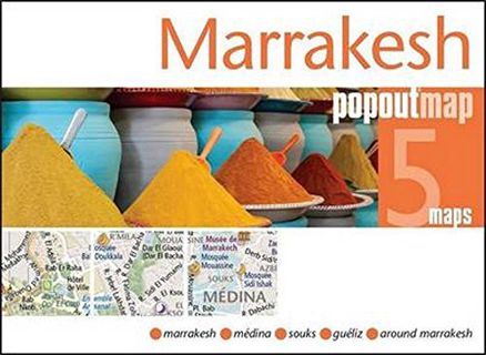 [Get] [EPUB KINDLE PDF EBOOK] Marrakesh PopOut Map: Handy pocket size pop up city map of Marrakesh (