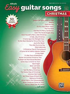 Read PDF EBOOK EPUB KINDLE Alfred's Easy Guitar Songs -- Christmas: 50 Christmas Favorites by  Alfre