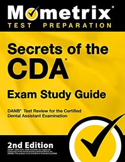 ACCESS [EBOOK EPUB KINDLE PDF] Secrets of the CDA Exam Study Guide - DANB Test Review for the Certif