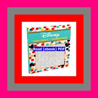 Read ebook [PDF] Disney Word Search and Coloring Book (Coloring Book &