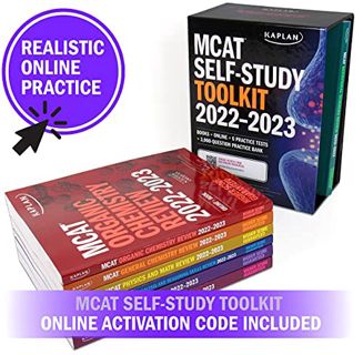 Get [EBOOK EPUB KINDLE PDF] MCAT Self-Study Toolkit 2022-2023: Books + Online + 6 Practice Tests + 3