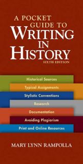 VIEW [PDF EBOOK EPUB KINDLE] A Pocket Guide to Writing in History by  Mary Lynn Rampolla 🖍️