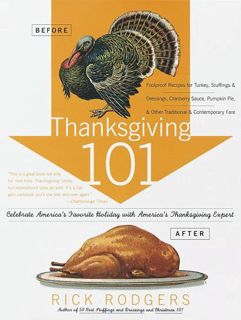 Access [EPUB KINDLE PDF EBOOK] Thanksgiving 101 by  Rick Rodgers 💖