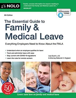 View [KINDLE PDF EBOOK EPUB] Essential Guide to Family & Medical Leave, The by  Lisa Guerin J.D. &