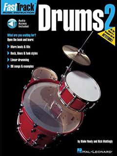 [Read] EBOOK EPUB KINDLE PDF FastTrack Music Instruction - Drums, Book 2 (Fasttrack Series) by  Blak