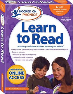 GET EBOOK EPUB KINDLE PDF Hooked on Phonics Learn to Read - Level 3: Emergent Readers (Kindergarten