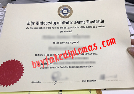 How can make fake University of Notre Dame Australia fake diploma?