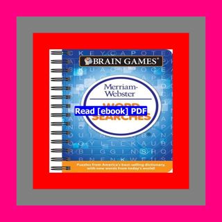 Read [ebook] [pdf] Brain Games - To Go - Merriam-Webster Word Searches