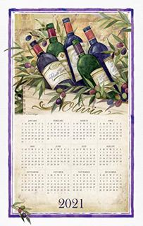 READ PDF EBOOK EPUB KINDLE Wine Country 2021 Calendar Towel by  Willow Creek Press 💜